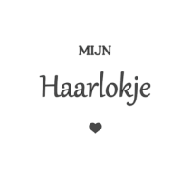 Bewaarset - Haarlokje